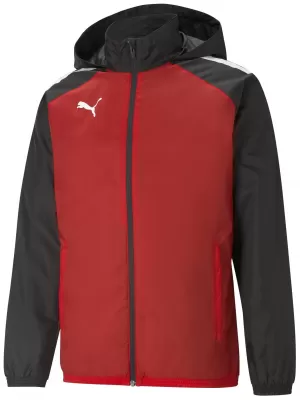 Jakna PUMA TEAMLIGA ALL WEATHER JACKET 657245_01 PUMA RDEČA/PUMA ČRNA