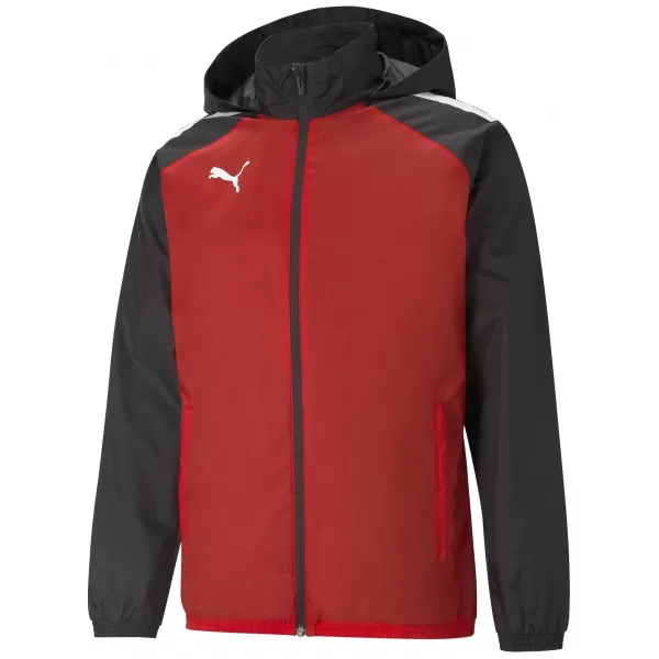  Jakna PUMA TEAMLIGA ALL WEATHER JACKET 657245_01 PUMA RDEČA/PUMA ČRNA 
