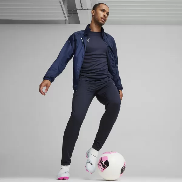  Jakna PUMA TEAMGOAL ALL WEATHER JACKET 659038_06 PUMA NAVY/PUMA WHITE 