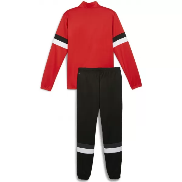  Tralna obleka PUMA TEAMRISE TRACKSUIT 658653_01 PUMA RDEČA/PUMA ČRNA 