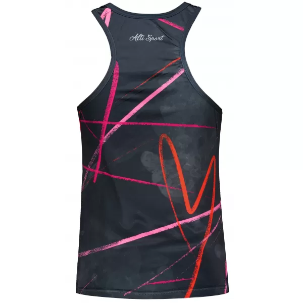  Ženski funkcionalni rezervoar vrh premije ALTISPORT VOJ/ALW082TIL01 ČRN 