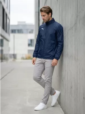 Jakna PUMA TEAMGOAL ALL WEATHER JACKET 659038_06 PUMA NAVY/PUMA WHITE