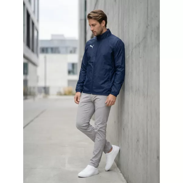  Jakna PUMA TEAMGOAL ALL WEATHER JACKET 659038_06 PUMA NAVY/PUMA WHITE 