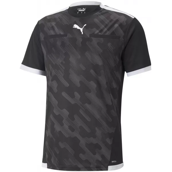  Nogometni dres PUMA TEAMLIGA REFEREE JERSEY 705452_03 PUMA ČRNA/PUMA BELA 