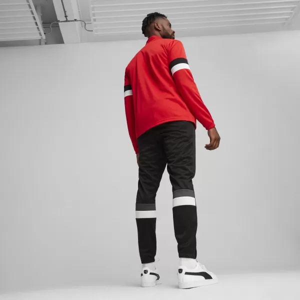  Tralna obleka PUMA TEAMRISE TRACKSUIT 658653_01 PUMA RDEČA/PUMA ČRNA 