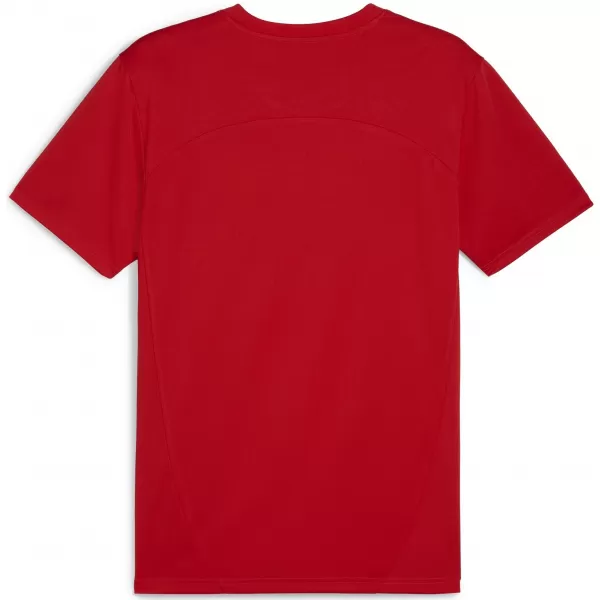  Moška funkcionalna majica PUMA TEAMFINAL TRAINING JERSEY 658557_01 PUMA RED/PUMA SILVER 