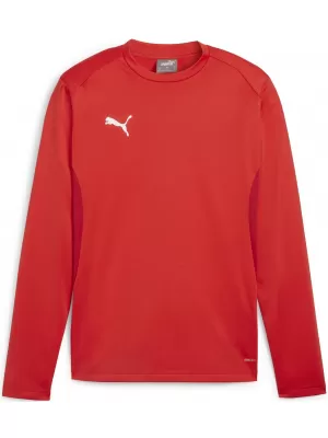 Moška jopica PUMA TEAMGOAL TRAINING SWEAT 658649_01 PUMA RDEČA/PUMA BELA/HITRO RDEČA