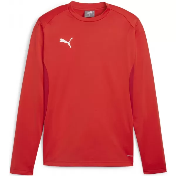  Moška jopica PUMA TEAMGOAL TRAINING SWEAT 658649_01 PUMA RDEČA/PUMA BELA/HITRO RDEČA 