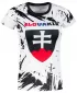 Ženska premium funkcionalna majica ALTISPORT VOJ/ALW036SL/TR01 ABSTRAKCIJA