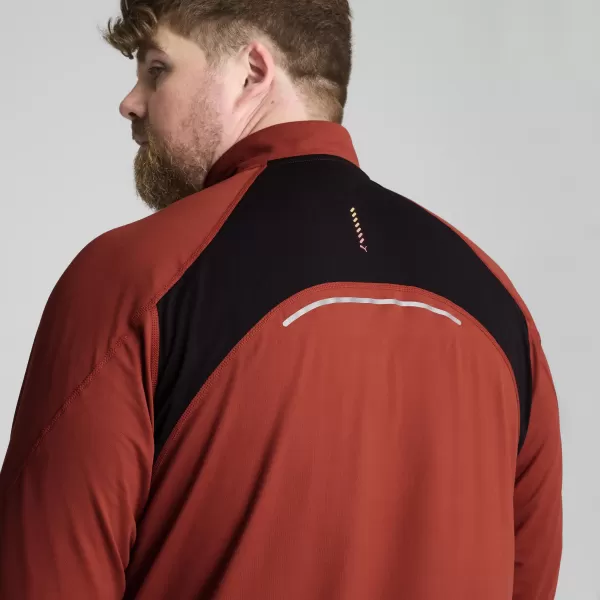  Srajca PUMA RUN CLOUDSPUN 1/4 ZIP 525781_63 MARS RDEČA 