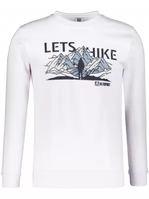 Moški pulover ALTISPORT ALM190406 BELA