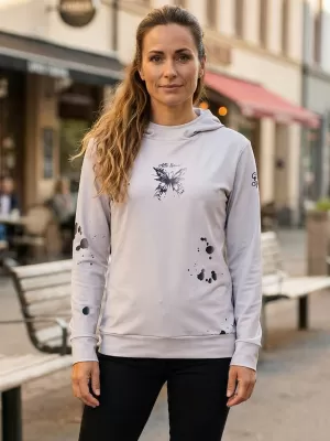Ženski vrhunski funkcionalni pulover ALTISPORT VOJ/ALW077MI01 SIVKASTO ČRNA