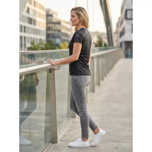  Ženska premium funkcionalna majica ALTISPORT VOJ/ALW047TR01 ČRNA 