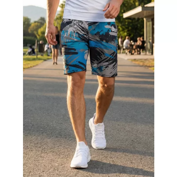  Moške premium funkcionalne kratke hlače ALTISPORT VOJ/ALM014KRA01 ČRNA/KEROZIN 
