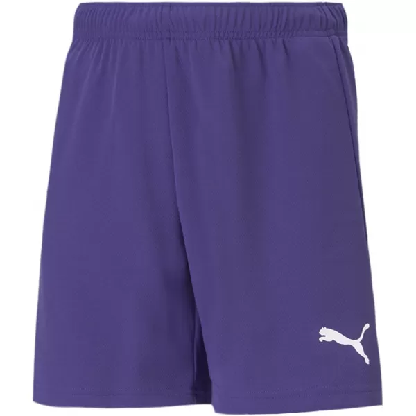  Kratke hlače PUMA TEAMRISE SHORT JR 704943_10 PRISM VIOLET/ PRIZMA VIJOLIČNA/PUMA BELA 