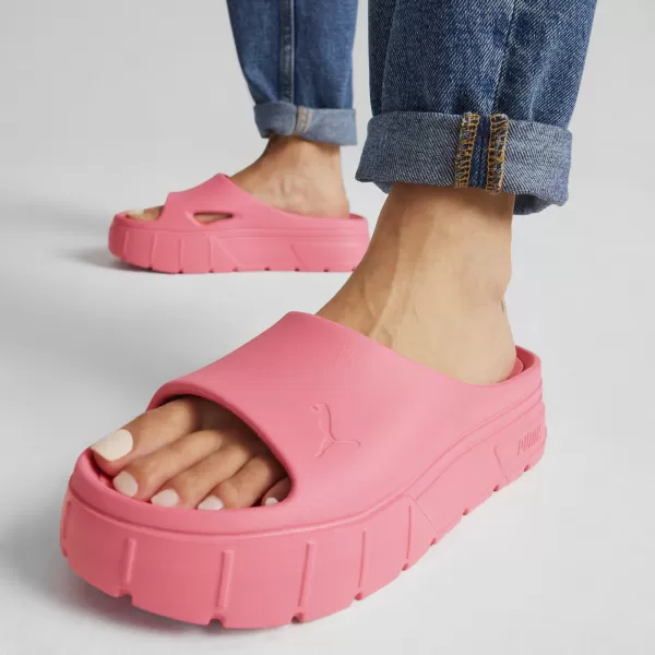  Ženske sandale PUMA MAYZE STACK INJEX WNS 389454_08 HITRO ROZA 