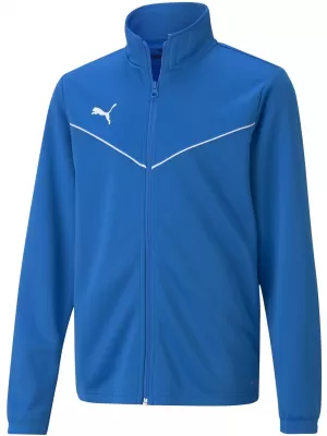 Jakna PUMA TEAMRISE TRG POLY JACKET JR 657393_02 ELEKTRIČNA MODRA LIMONADA