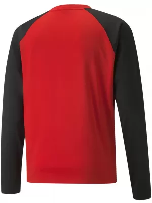 Moška jopica PUMA TEAMLIGA TRAINING SWEAT 657238_01 PUMA RDEČA/PUMA ČRNA