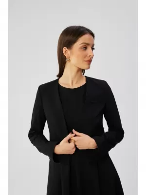 Ženska jakna STYLOVE S368 ČRNA