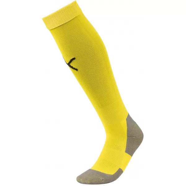  Nogometne nogavice PUMA TEAM LIGA SOCKS CORE 703441_07 CYBER YELLOW/ CYBER ​​RUMENO/PUMA ČRNO 