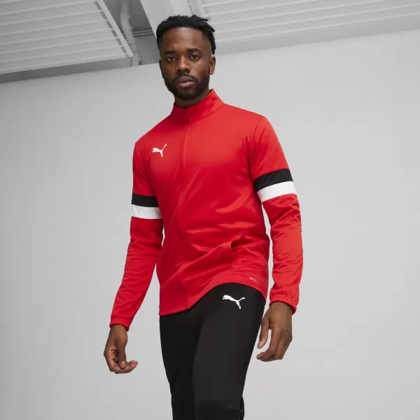  Tralna obleka PUMA TEAMRISE TRACKSUIT 658653_01 PUMA RDEČA/PUMA ČRNA 