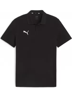 Moška T -majica z ovratnikom PUMA TEAMGOAL CASUALS POLO 658605_03 PUMA ČRNA/PUMA BELA