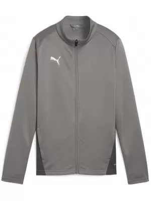 Ženska jakna PUMA TEAMGOAL TRAINING JACKET WMN 658635_13 LITO ŽELEZO/BELO/SENCO SIVA