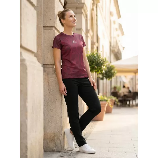  Ženska premium funkcionalna majica ALTISPORT VOJ/ALW096TR01 BORDO 