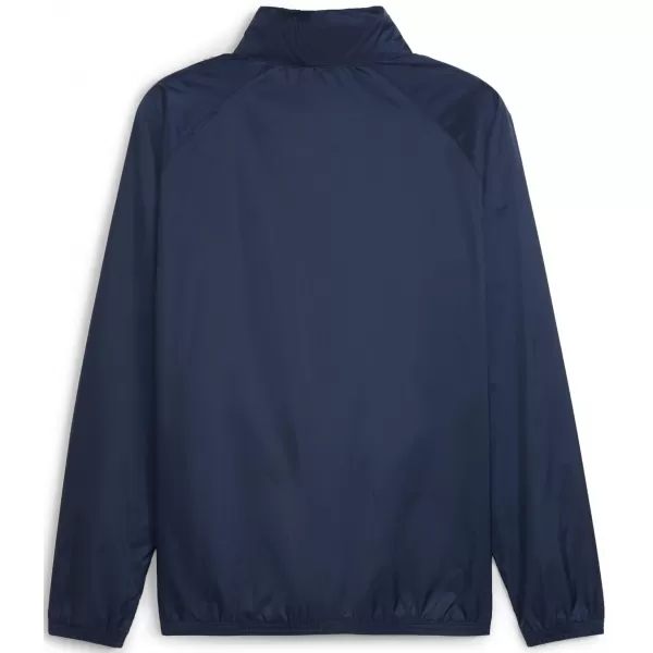  Jakna PUMA TEAMGOAL ALL WEATHER JACKET 659038_06 PUMA NAVY/PUMA WHITE 