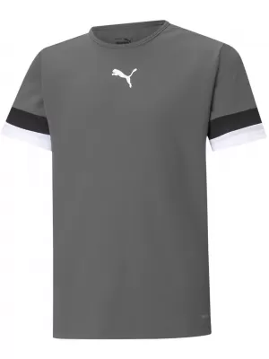 Otroški nogometni dres PUMA TEAMRISE JERSEY JR 704938_13 PREKAJEN BISER/ČRNA/BELA