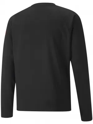 Moška jopica PUMA TEAMLIGA TRAINING SWEAT 657238_03 PUMA ČRNA/PUMA BELA