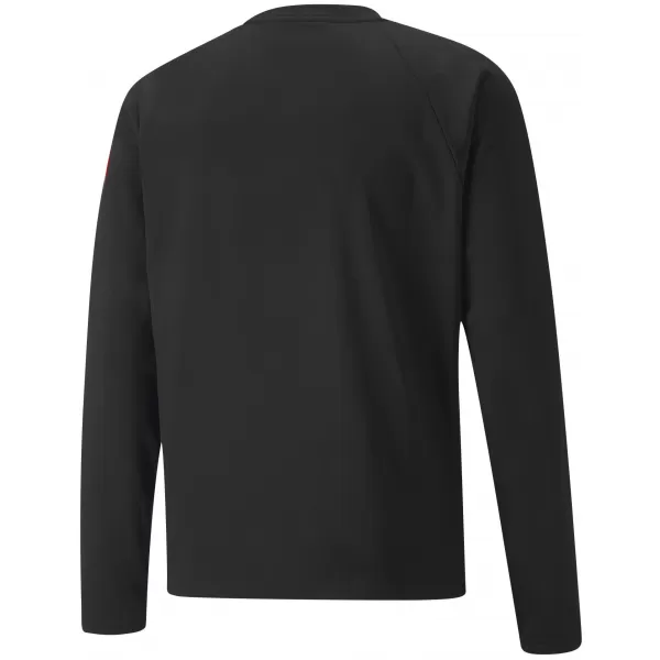  Moška jopica PUMA TEAMLIGA TRAINING SWEAT 657238_03 PUMA ČRNA/PUMA BELA 