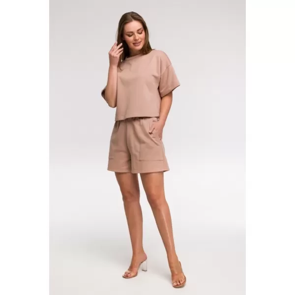  Ženski pulover BEWEAR B294 MOKA 