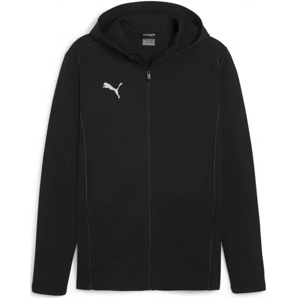  Jakna PUMA TEAMFINAL CASUALS HOODED JKT 658528_03 PUMA ČRNA/PUMA SREBRO 