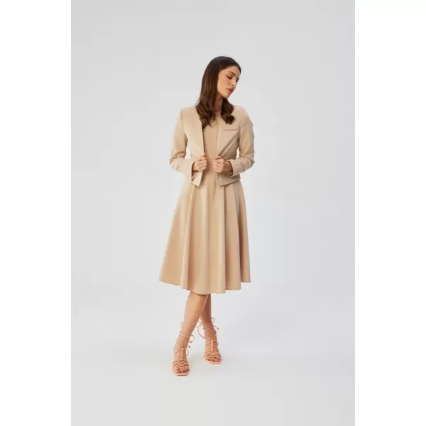  Obleka STYLOVE S358 BEŽ 