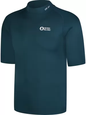 Moška majica z UV zaščito NORDBLANC MARINE NBSMF8089 TEMNO MODRA
