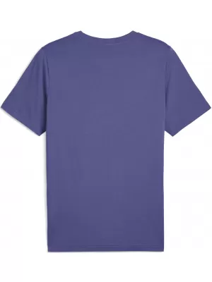 Srajca PUMA GRAPHICS WORDING TEE 684825_46 MODRI ​​KRISTAL