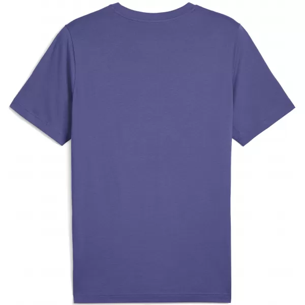  Srajca PUMA GRAPHICS WORDING TEE 684825_46 MODRI ​​KRISTAL 