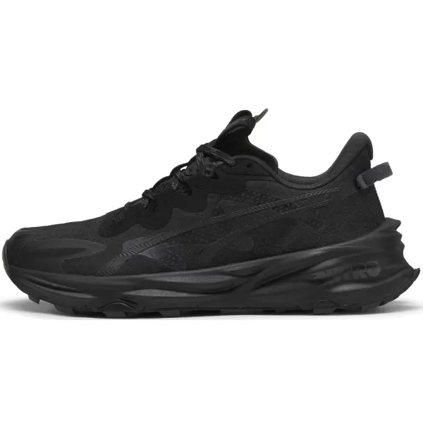  Moški čevlji PUMA FAST-TRAC NITRO 3 379786_08 FLAT DARK GRAY/ RAVNO TEMNO SIVA/PUMA ČRNA 