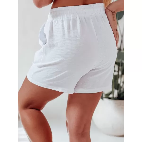  Ženske kratke hlače DSTREET HOT VIBE SY0444 BELA 