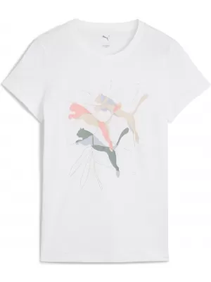 Srajca PUMA GRAPHICS BRANDED LEAF TEE 685082_02 PUMA BELA