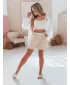 Ženske kratke hlače DSTREET OWN STYLE SY0453 BEŽ