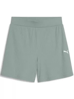 Ženske kratke hlače PUMA ESS ELEVATED SHORTS 685026_30 ZELENA LUNA