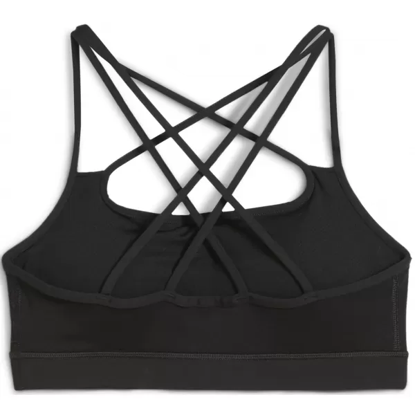  Damski nedrček PUMA MOVE STRAPPY BRA 526224_51 PUMA ČRNA/PUMA BELA 