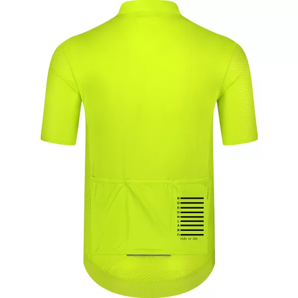  Moški kolesarski dres NORDBLANC WONDERMENT NBSMF8215 JANTAR 