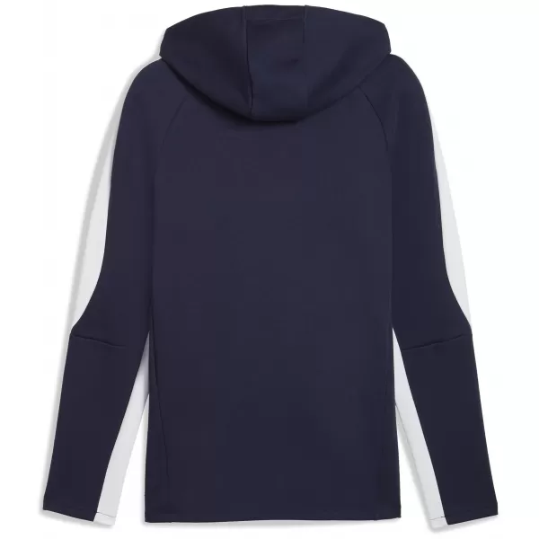  Moška jopica PUMA TEAMEVOSTRIPE HOODY 659954_06 PUMA NAVY/PUMA SILVER 