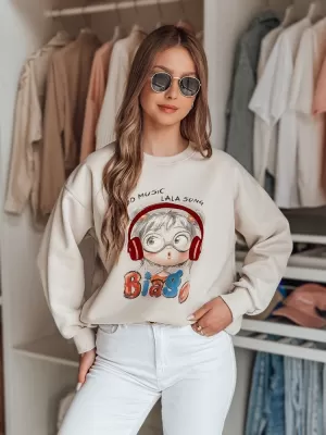 Damske trenirke DSTREET LALA VIBE BY1506 BEŽ