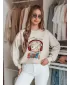 Damske trenirke DSTREET LALA VIBE BY1506 BEŽ