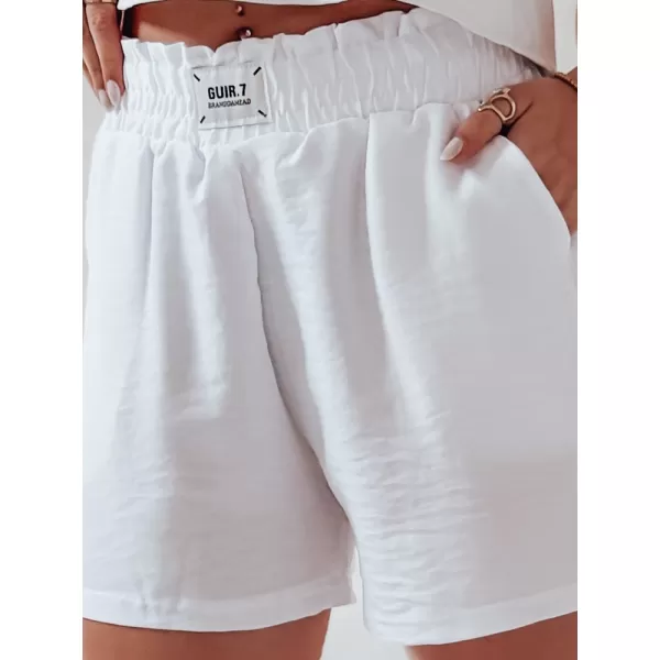  Ženske kratke hlače DSTREET OWN STYLE SY0456 BELA 