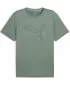 Srajca PUMA M TAD ESS HEATHER CAT TEE 525907_30 ZELENA LUNA HEATHER